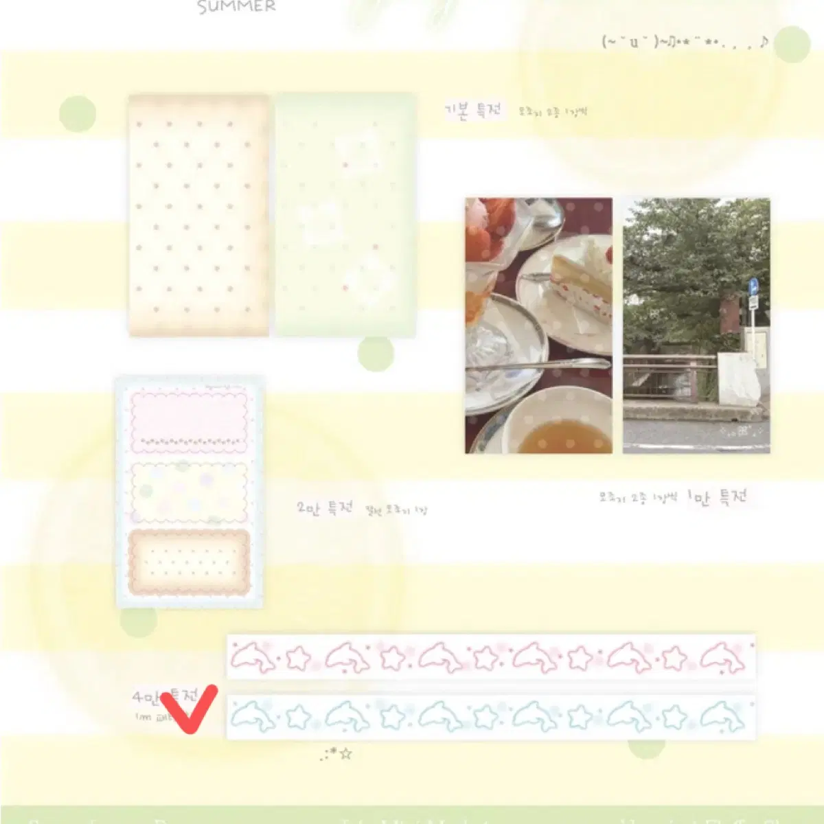 해플샵 썸머돌핀마테 띵