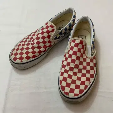 VANS 반스 슬립온 체커 패턴 26.5m
