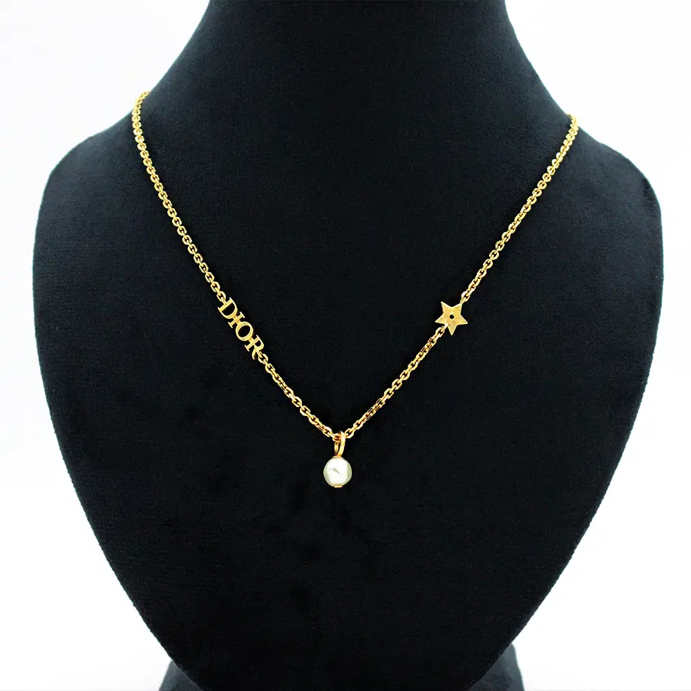 [명품다올동래] 디올 CD 진주 목걸이 N1171ABCCY