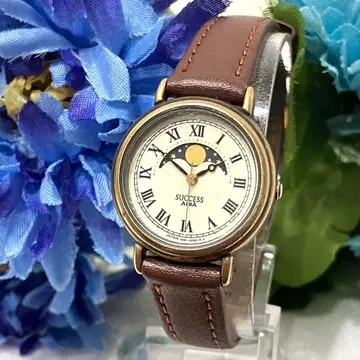 [레어] SEIKO ALBA SUCCESS 문페이즈 쿼츠 손목시계