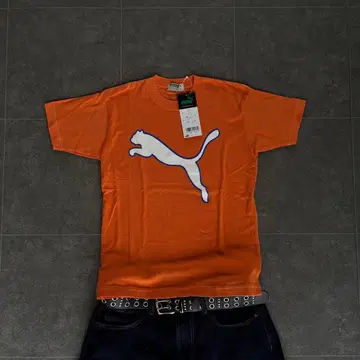 90s PUMA 반팔 T-shirt 크롭 기장