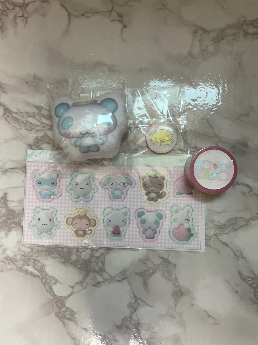 완소클럽 스티커 뱃지 마테 키링 모음