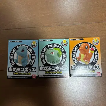 포켓몬 키즈 30주년 파이리 꼬부기(제니카메 이상해씨) 미개봉