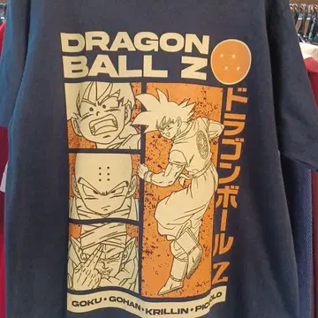 새상품급 DRAGONBALL Z/드래곤볼 Z 프린트 T셔츠