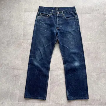 단종 A.P.C 아페쎄 Rescue 적귀 셀비지 진 다크 네이비