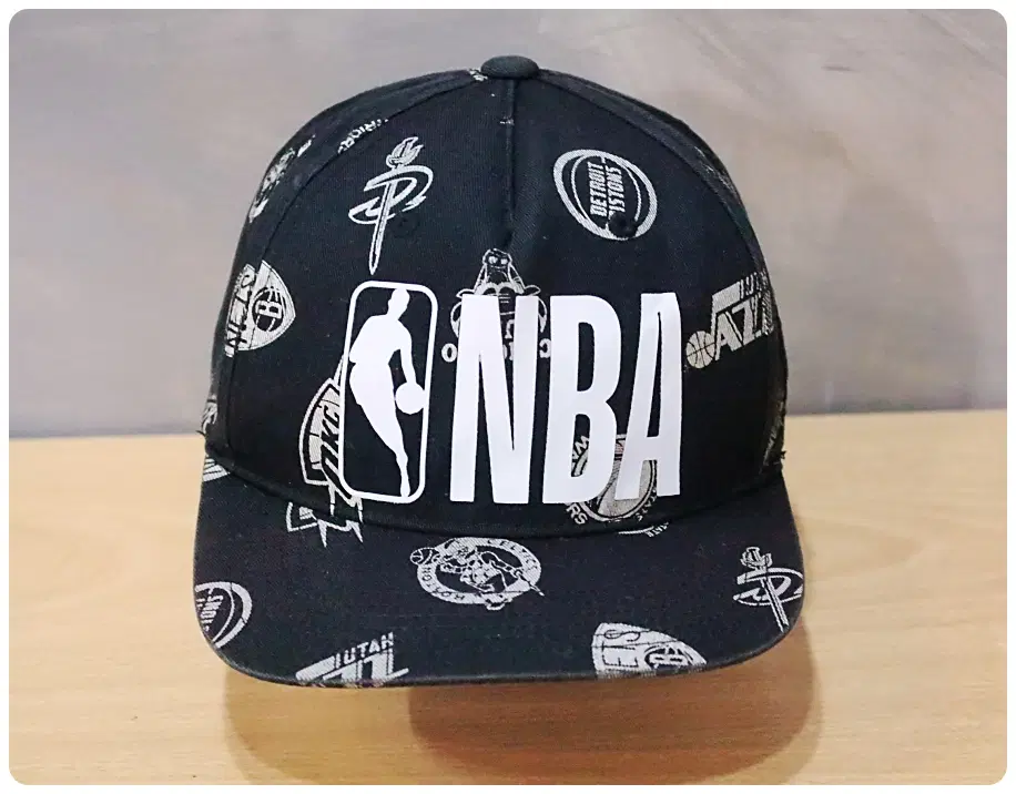 NBA 키즈 로고 패턴 프린트 스냅백 (S/52)