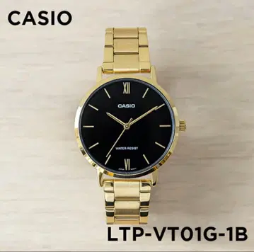 CASIO STANDARD LTP-VT01G-1B 손목시계