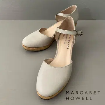 MARGARET HOWELL idea 스트랩 웨지힐 샌들