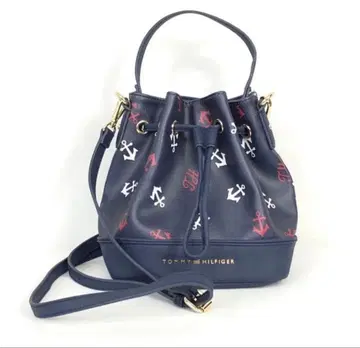 TOMMY HILFIGER 복조리 숄더백 네이비