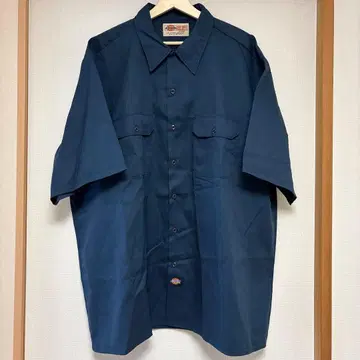 Dickies USA제 워크 셔츠 네이비 3XL