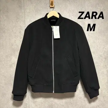 ZARA 자라 콤비 소재 봄버 자켓 M