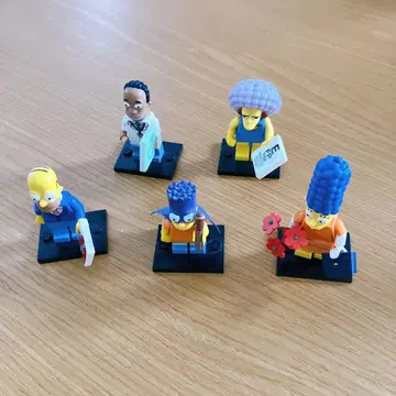 LEGO 레고 미니 피규어 심슨 5체 세트