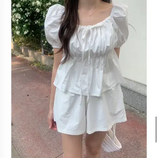 수름 퍼프 코코 블라우스 레예 시예 온드민