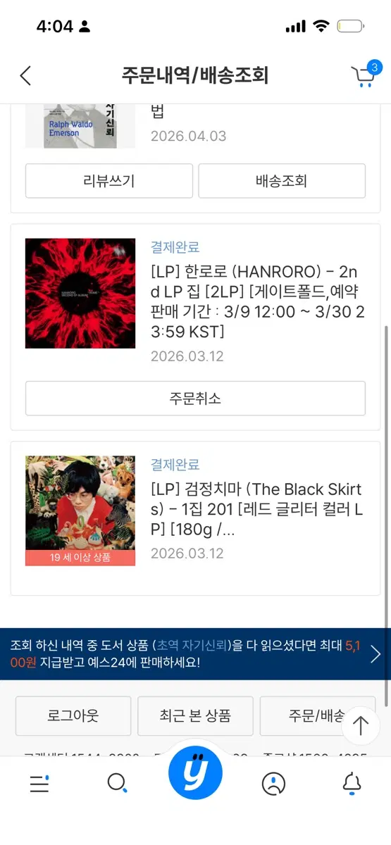 한로로 1집 2집 lp 급처
