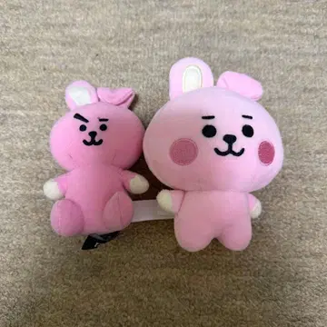 BT21 COOKY 봉제 인형 마스코트 2개 세트 BTS