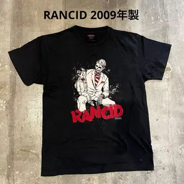 RANCID T셔츠 2009년제 SHOOT 바디 00s 밴드T