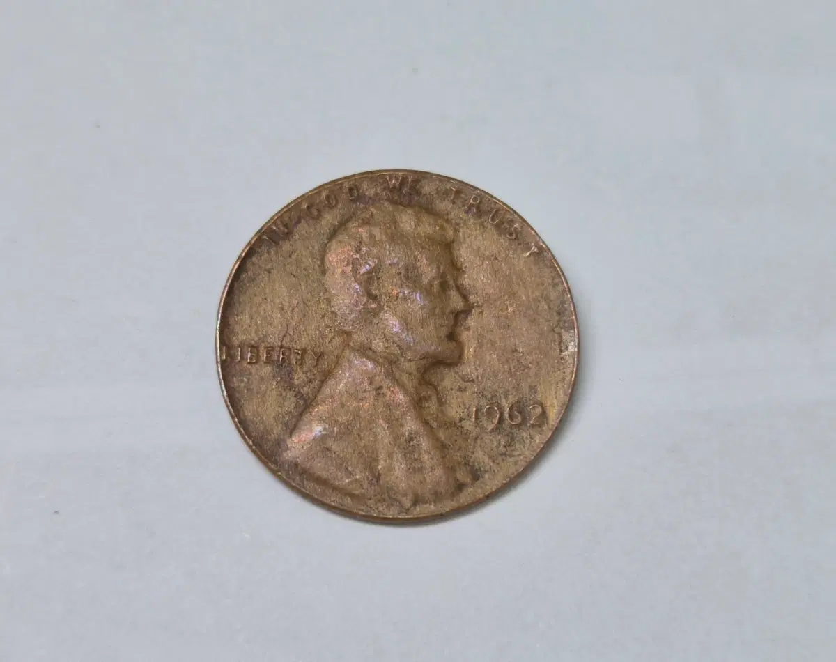 1962-D링컨페니 초 희귀동전 2.37g