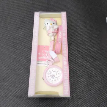 미사용품 산리오 키티 간호사 키티 천사 키티 시계 시티즌