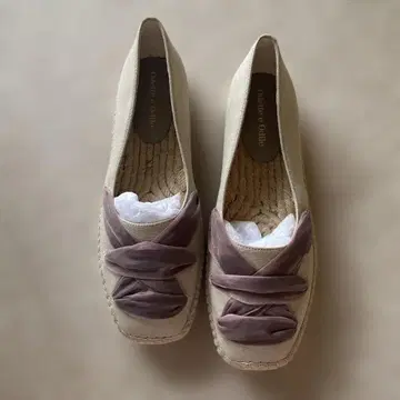 오데트 에 오딜 에스파드리유 플랫슈즈