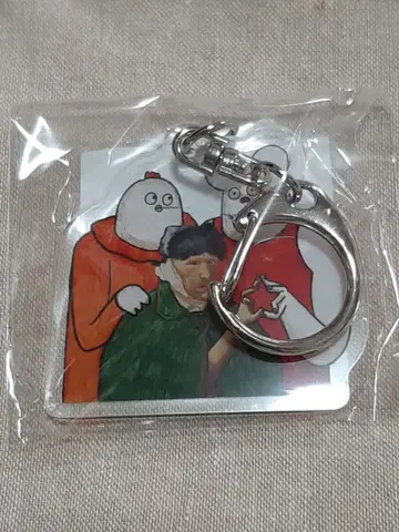 고흐전 x 처음 뵙겠습니다 마츠오입니다 콜라보 아크릴 키링