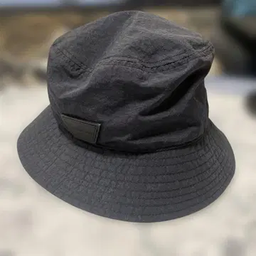 FORSOMEONE 버킷 햇 나일론 블랙 48