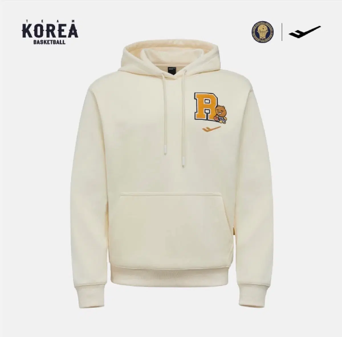 프로스펙스 x 카카오프렌즈 농구 국가대표 후드티