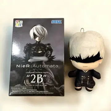 NieR:Automata Ver1.1a 피규어 봉제 인형 2B 9S