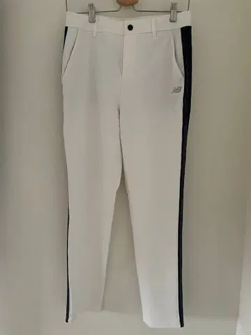 뉴발란스 골프 팬츠 화이트 블랙