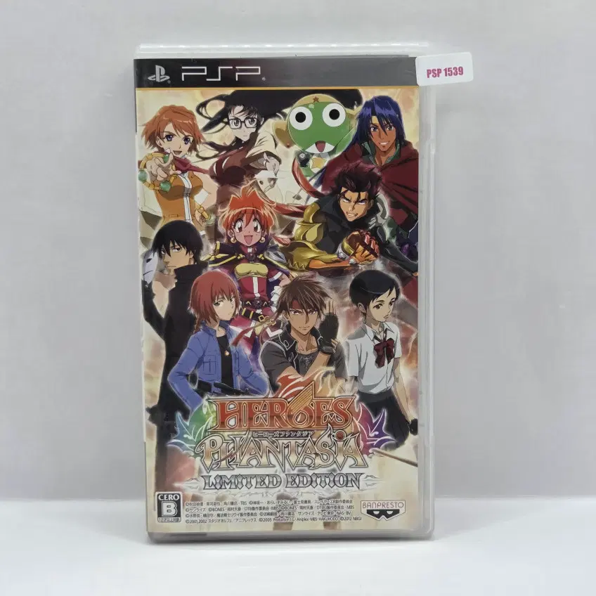 [일판] PSP 히어로즈 판타지아 (N1539)