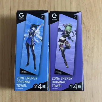 ZONe ENERGY 원신 오리지널 타월 2종 세트