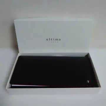 ultima TOKYO 장지갑 블랙 레드