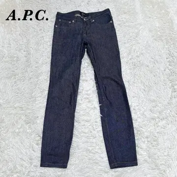 [ 새상품급 ] A.P.C. 인디고 스트레이트 논워시 데님 25