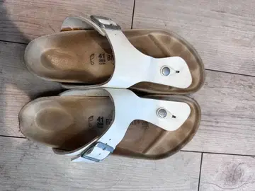 Birkenstock 샌들 화이트 41 26.5cm