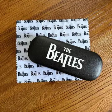 The Beatles 비틀즈 안경 케이스 클리닝 크로스 포함