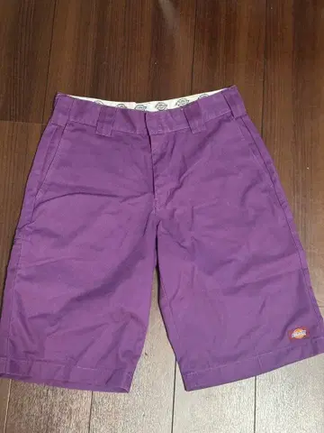 Dickies 하프 팬츠 보라색 28