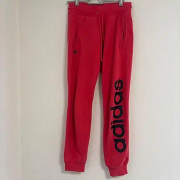 adidas 아디다스 스웨트 팬츠 핑크 레드