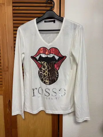 rosso by VICE FAIRY 긴팔 T셔츠 화이트 L