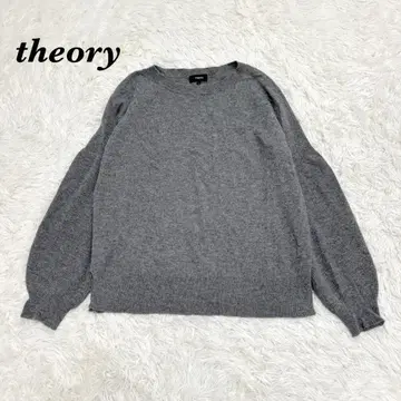 theory 캐시미어 혼방 울 니트 S 그레이