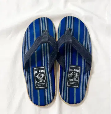 새상품급 아일랜드 슬리퍼 Island Slipper 샌들 블루 26cm