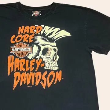 Harley-Davidson 하드코어 스컬 티셔츠