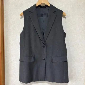 UNIQLO 테일러드 베스트 그레이 S 사이즈