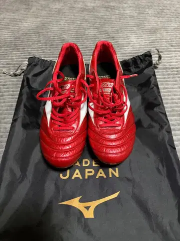 MIZUNO 모렐리아 2 japan 스파이크 패션 레드