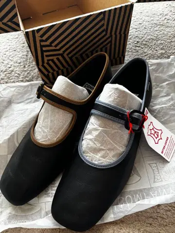 CAMPER 플랫슈즈 블랙 40 사이즈