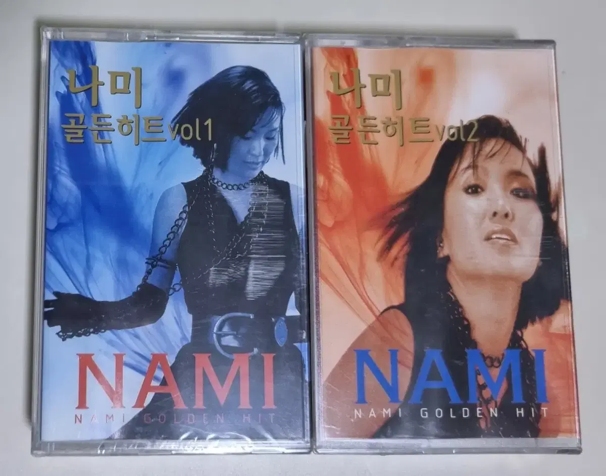 나미 골든히트 Vol.1,2 (미개봉 카세트테이프) 2TAPE