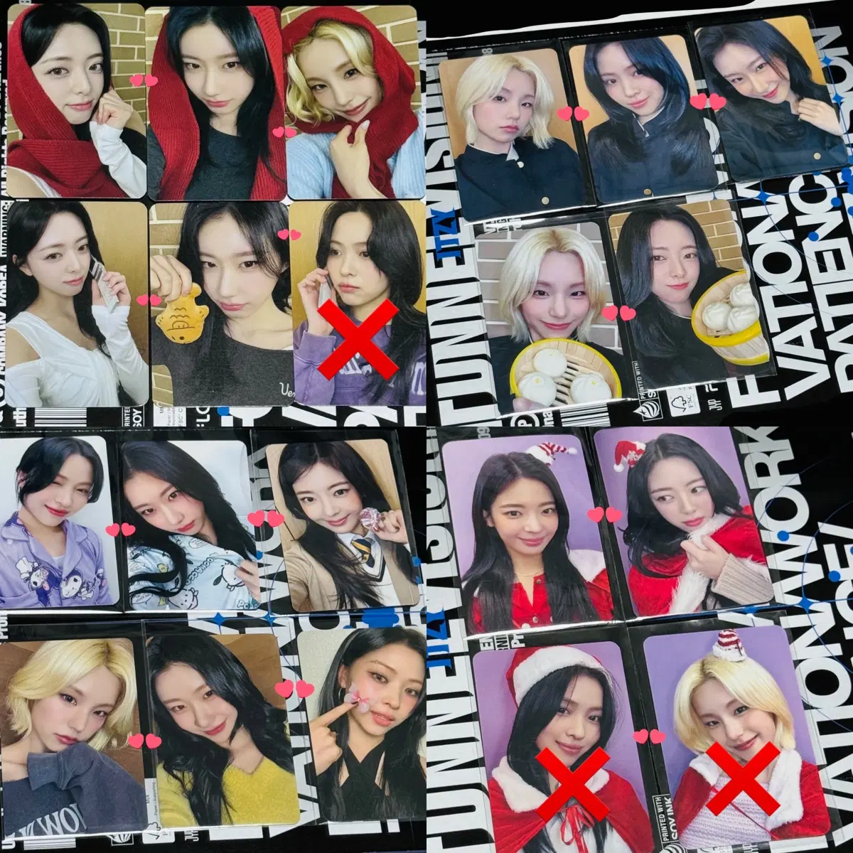 ITZY 있지 TNVS 터널비전 미공포 포토카드 포카 메이크스타 특전