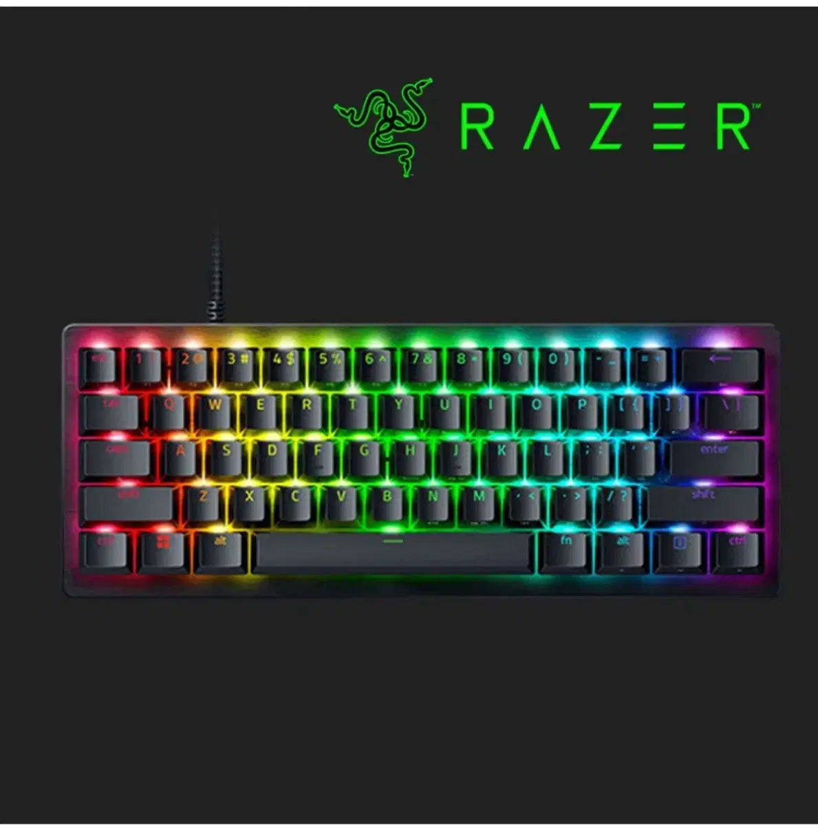 레이저 Huntsman V3 Pro Mini KR 유선 키보드