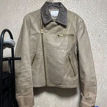 ICEBERG 가죽 라이더 자켓 이탈리아제