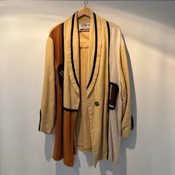 vintage 자켓 구제 의류 아프리카 USA제 린넨 100% 빈티지