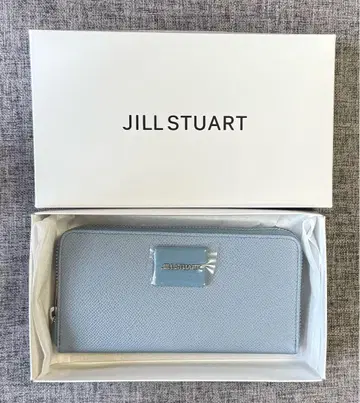 [기간 한정 가격 인하] JILL STUART 라운드 지퍼 장지갑 블루