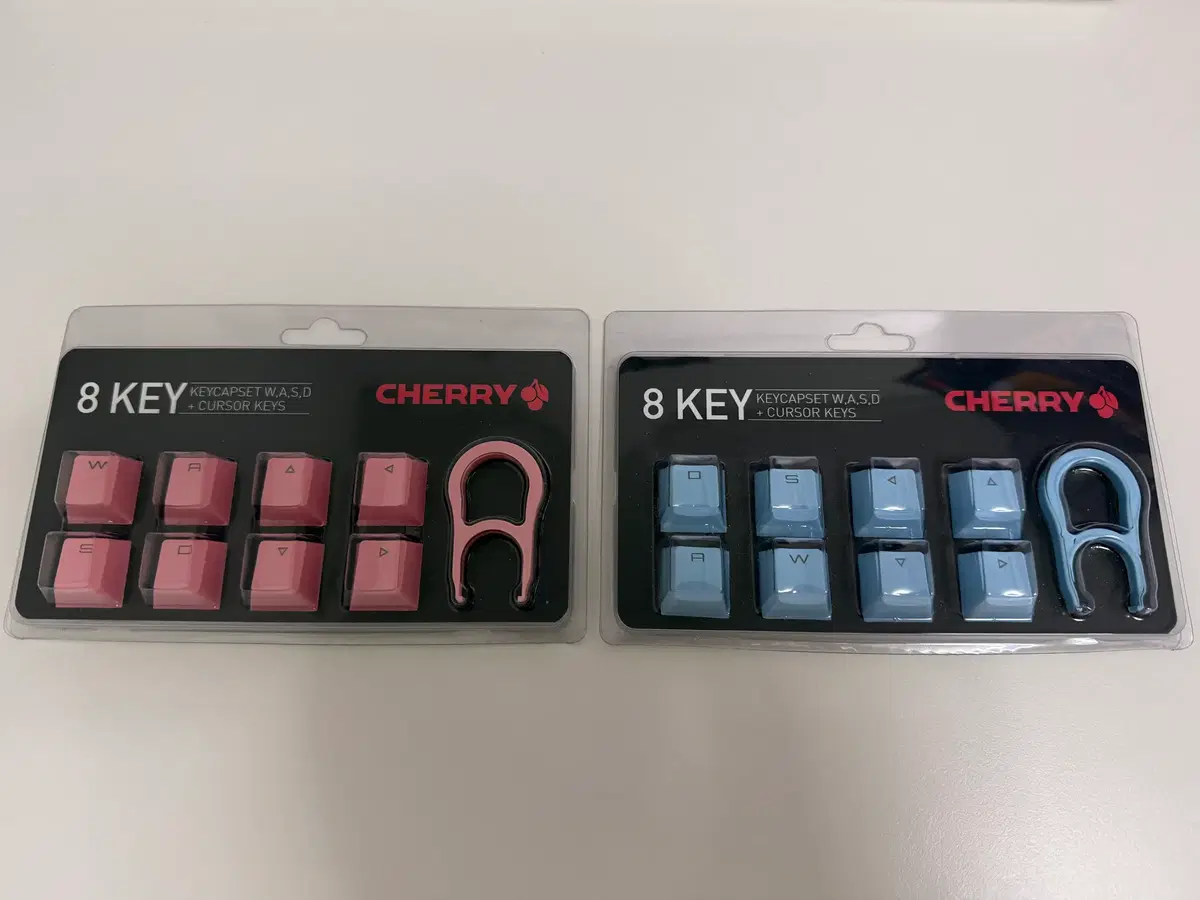 미사용) 체리 포인트 8Key 기계식 키보드 키캡 세트 팝니다.